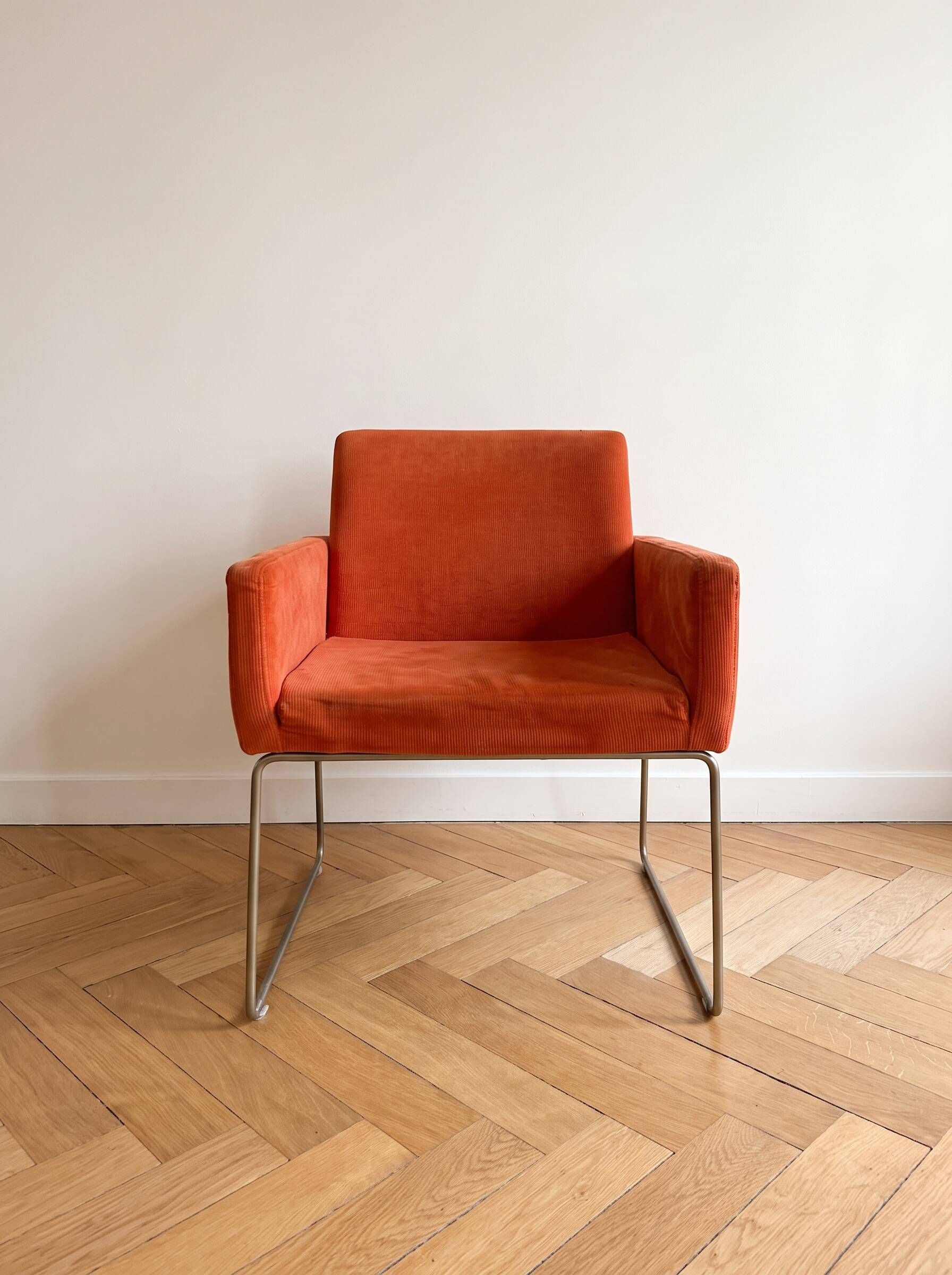 Retro Armchair BoConcept Orange Fabric