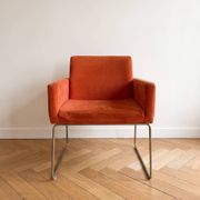 Fauteuil Rétro BoConcept Tissu Orange
