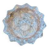 Glass candle holder with star base no. 2
