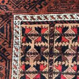 Tapis ancien Turkmen afghan Belutch laine 162x90 cm