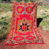 Vintage Moroccan Berber carpet Boujaad by Khenifra XXL 352x174 cm