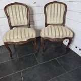Paire de chaises style Louis XV