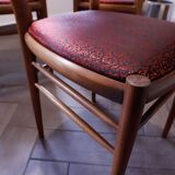 Set of retro dining chairs – Dřevotvar Jablonné nad Orlicí