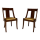 Pair of Empire style chairs