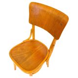 Mid Century Modern Dining Room Zebra Wood Chairs, set of six, Italy 1950s