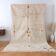 Large Moroccan rug made of natural wool, dimensions 250x150 cm, handmade.