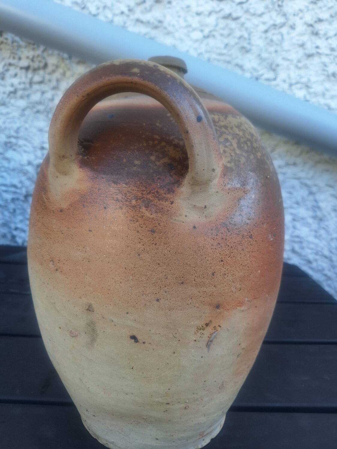 Glazed stoneware pot from Puisay Jug