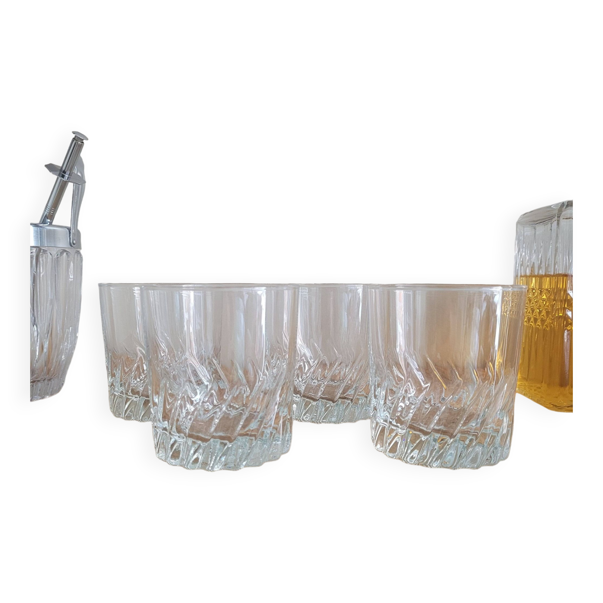 La Redoute x Selency set of 4 whiskey glasses 01