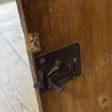 Louis XVI drop-leaf secretary in rosewood and violet wood veneer, 18th century