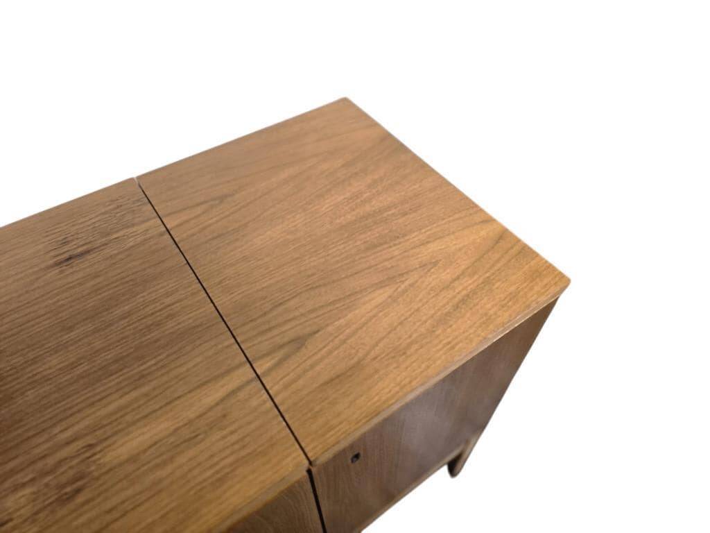 Meuble audio vintage en bois : buffet/meuble de rangement