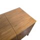 Meuble audio vintage en bois : buffet/meuble de rangement