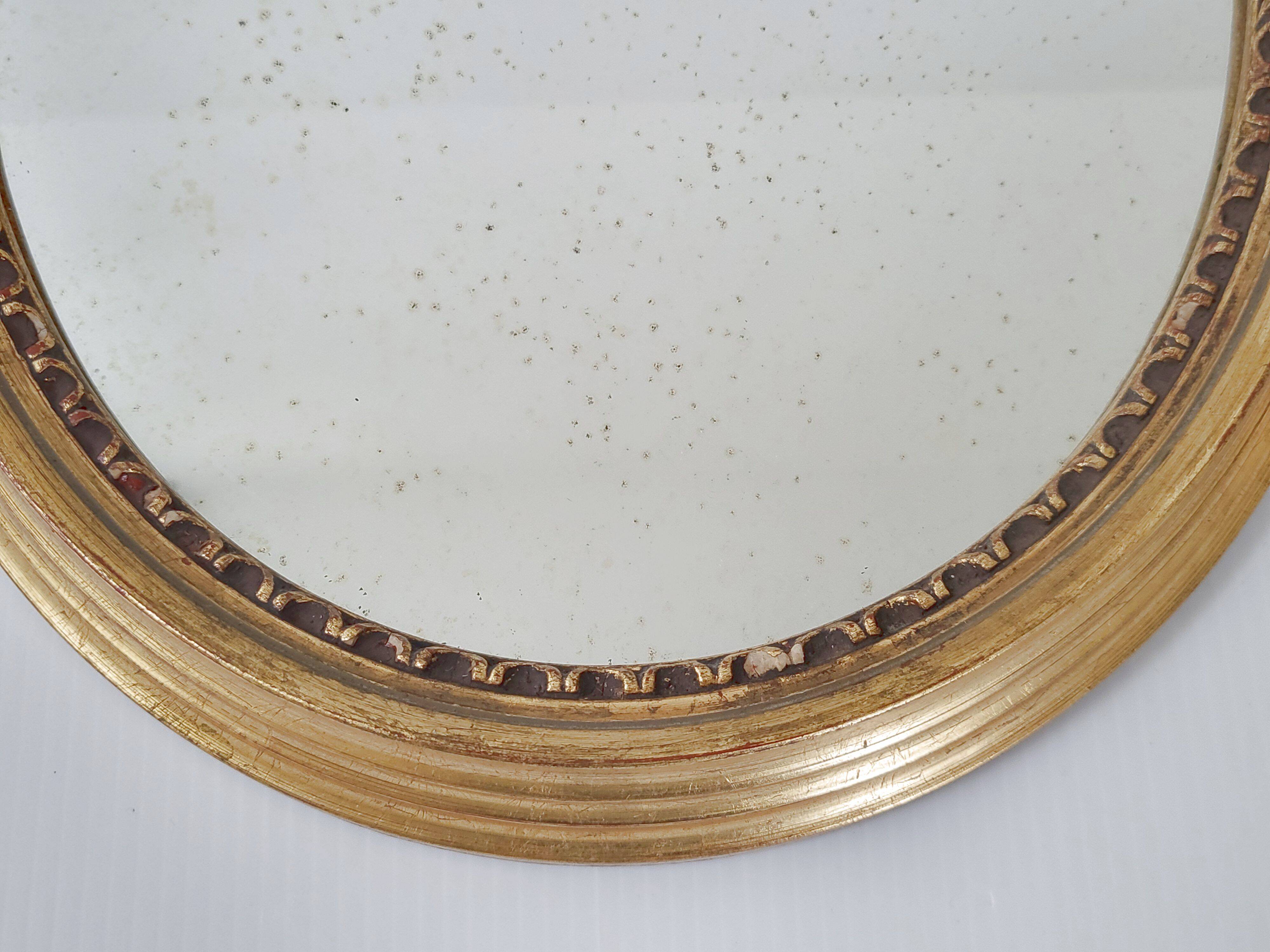 Vintage triptych mirror