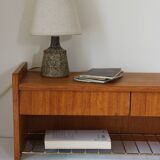 Wall console, Scandinavian entrance furniture, 1970