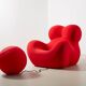 Gaetano Pesce Big Mama / Up5 + Up6 Lounge Chair + Ottoman for B7B Italia 1969