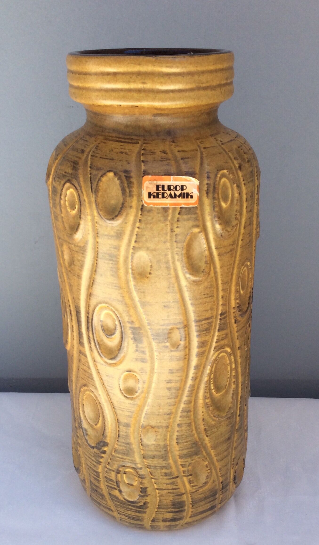 West Germany ceramic vase, 1960s
