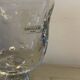 Antique crystal carafe from Saint Louis, Bubble model, 20th century.
