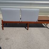 Modular 3-seater sofa + a teak coffee table by Karl SØrlie & SØnner