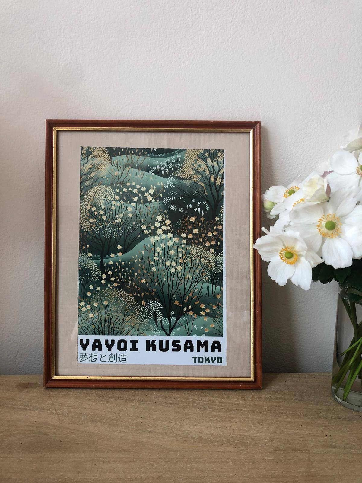 Affiche Végétaux Yayoi Kusama