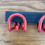 Italian design wall coat rack