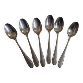 6 punched spoons