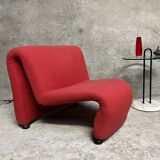 Paire de chauffeuse style Fermigier