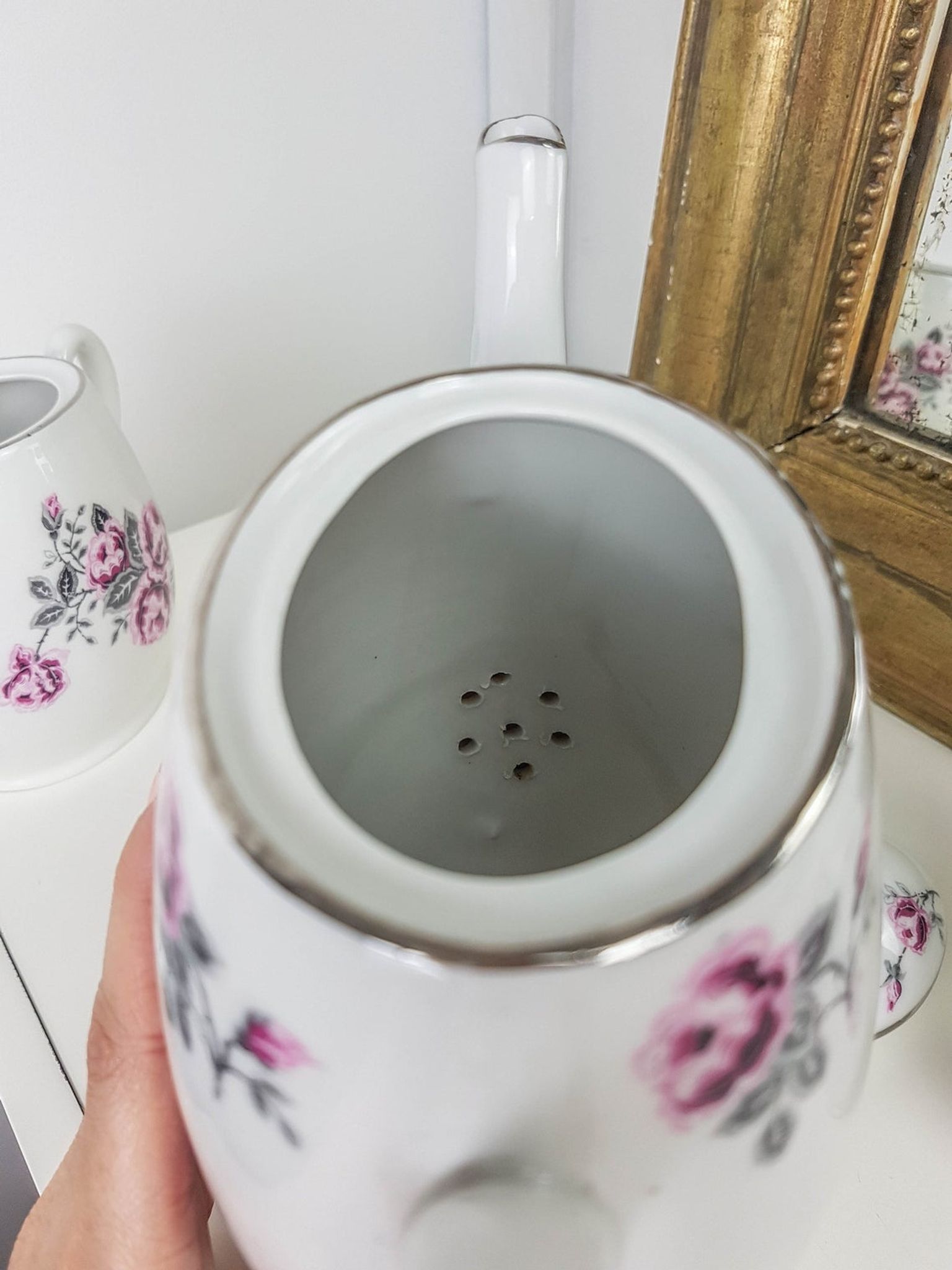 French porcelain tea service