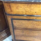 Chest of drawers 4 drawers with marble