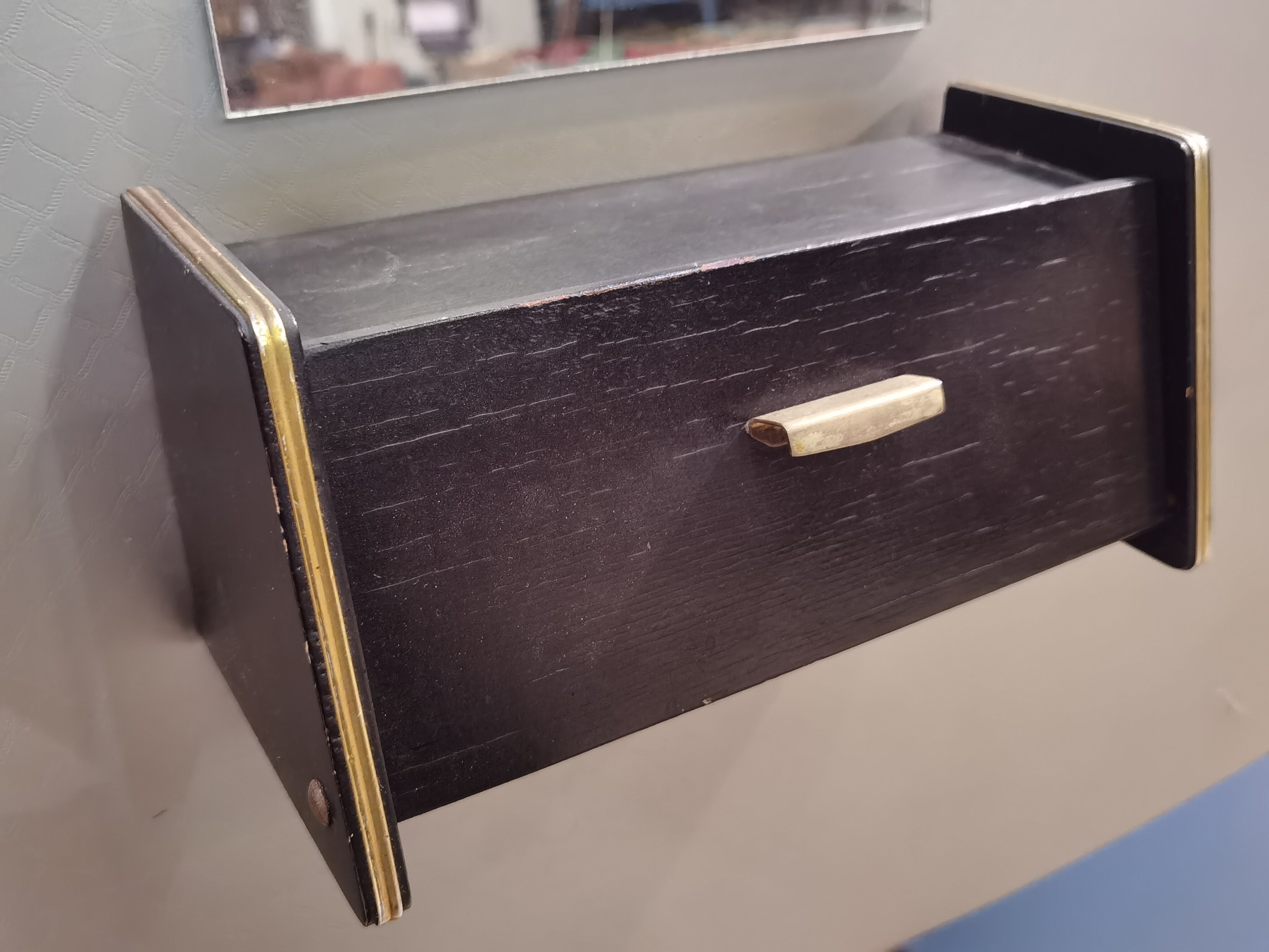 German wall coat holder Plauer Holzwaren