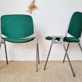 2 chairs by Giancarlo Piretti for Castelli, 1970