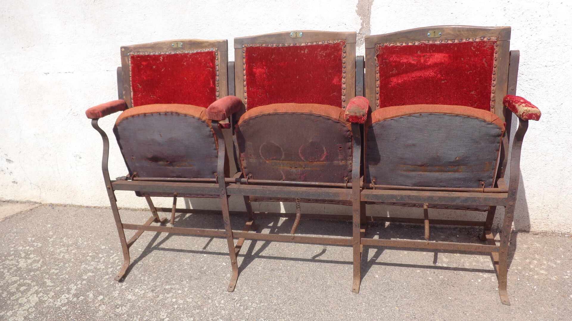 Theater bench