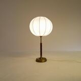 Mid-Century Modern brass and metal table lamp Ewå, Sweden, 1950s