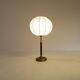 Mid-Century Modern brass and metal table lamp Ewå, Sweden, 1950s