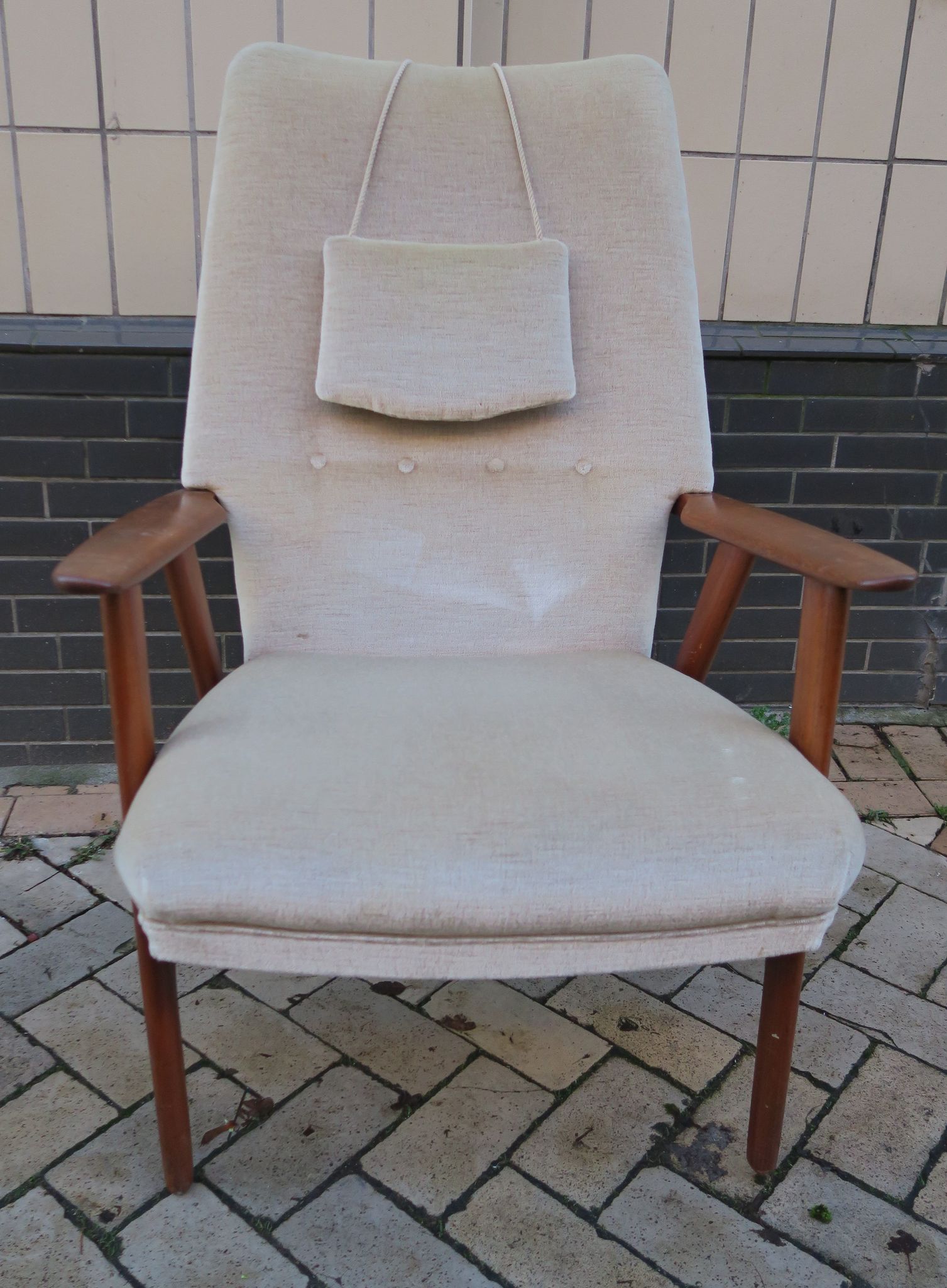 Danish Model 230 Armchair by Kurt Olsen for Slagelse Møbelværk, 1950s