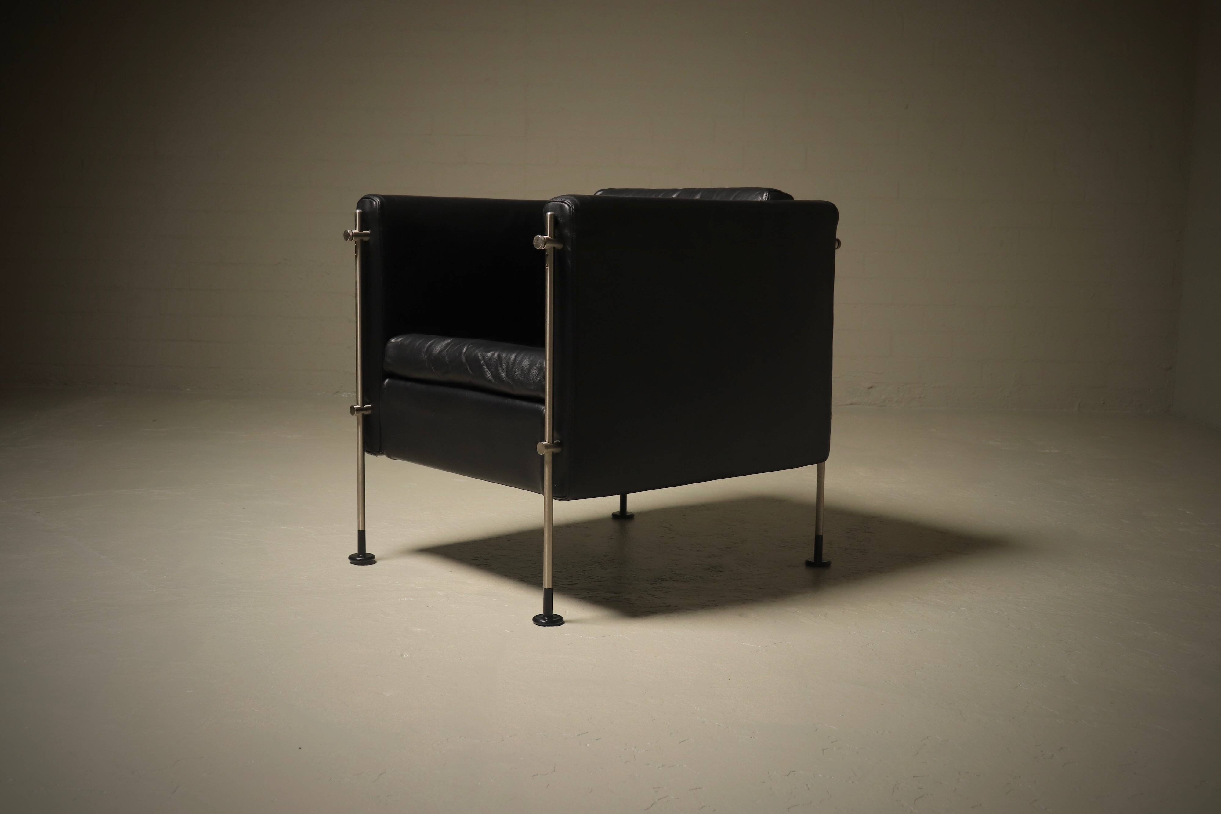 Felix Lounge Chair by Burkhard Vogtherr for Arflex Italy 1980s