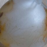 Vase patte de verre signé
