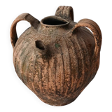 Oil jar, pottery from the south-west, 18th century.