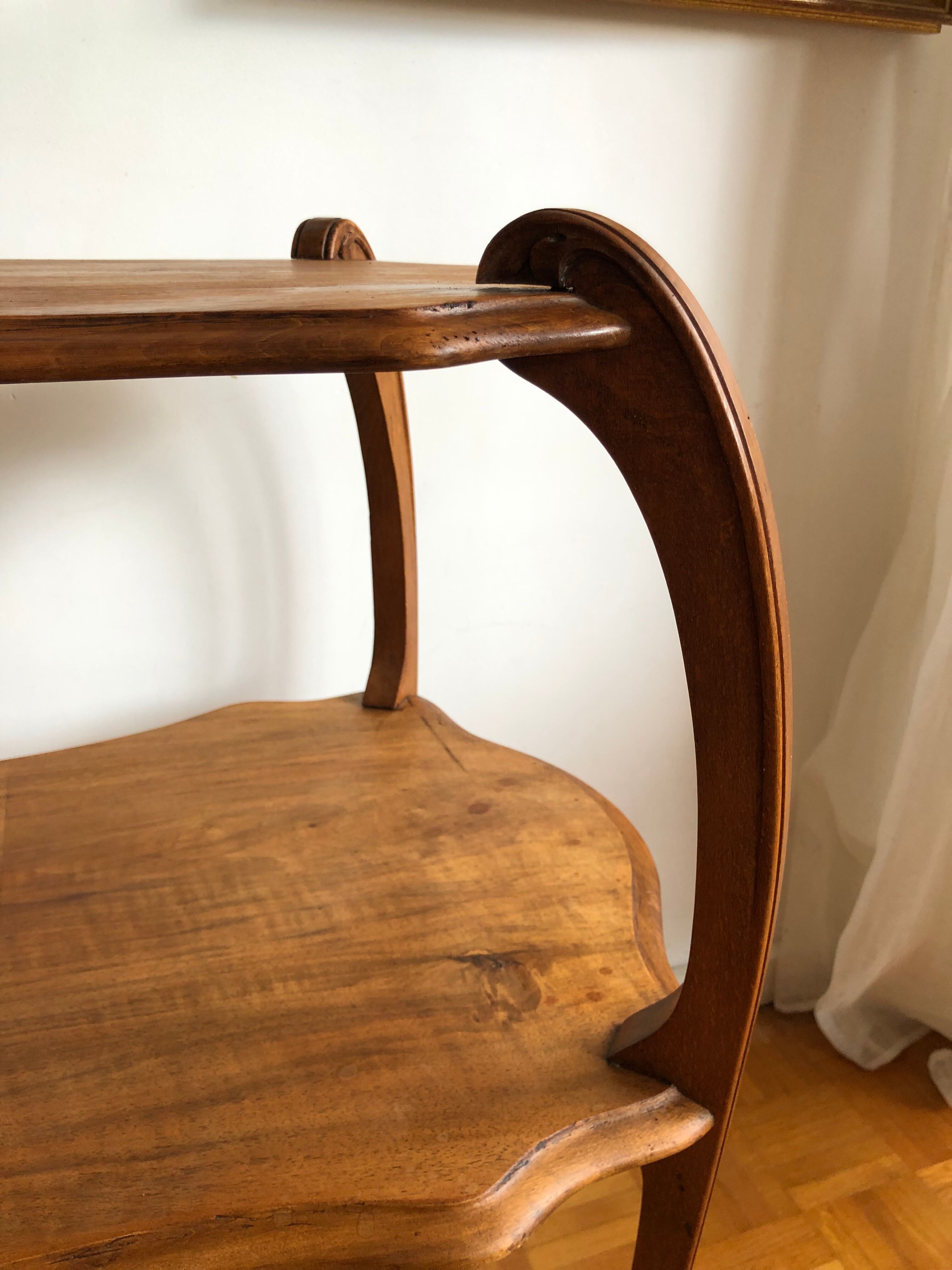 Art nouveau service side table