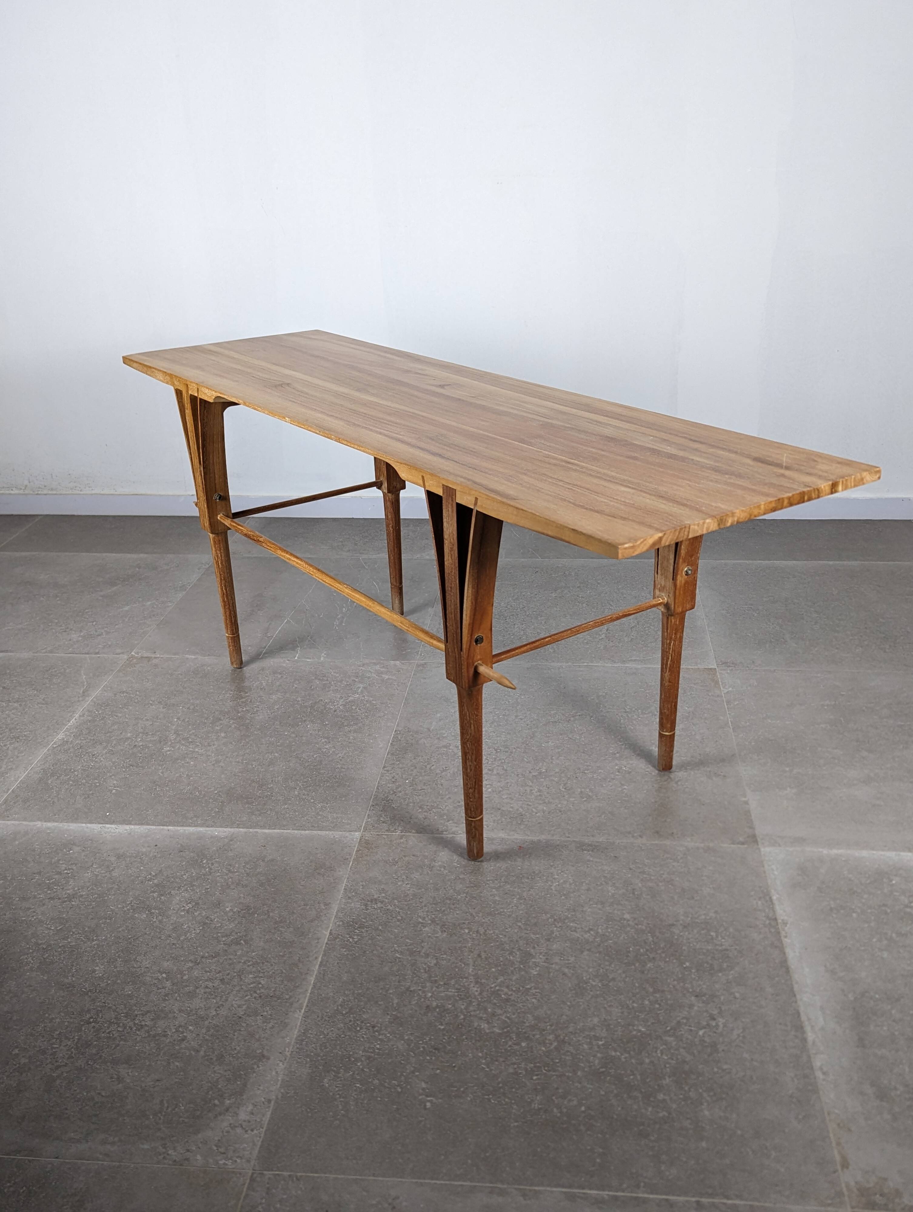 Danish desk table by Sven Ellekaer 1960s