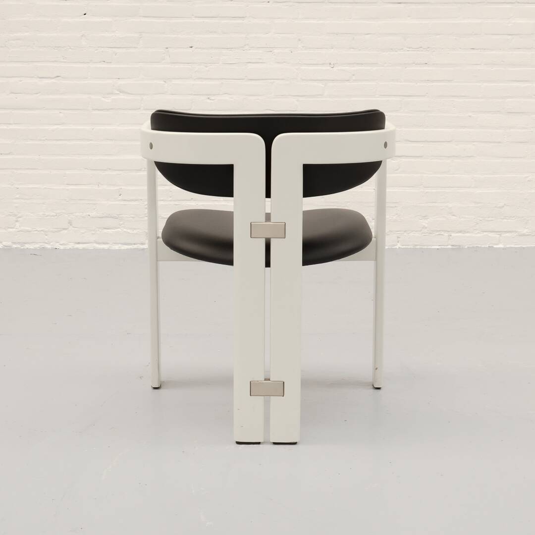 Chaise de salle à manger Pamplona par Augusto Savini pour Pozzi 1970