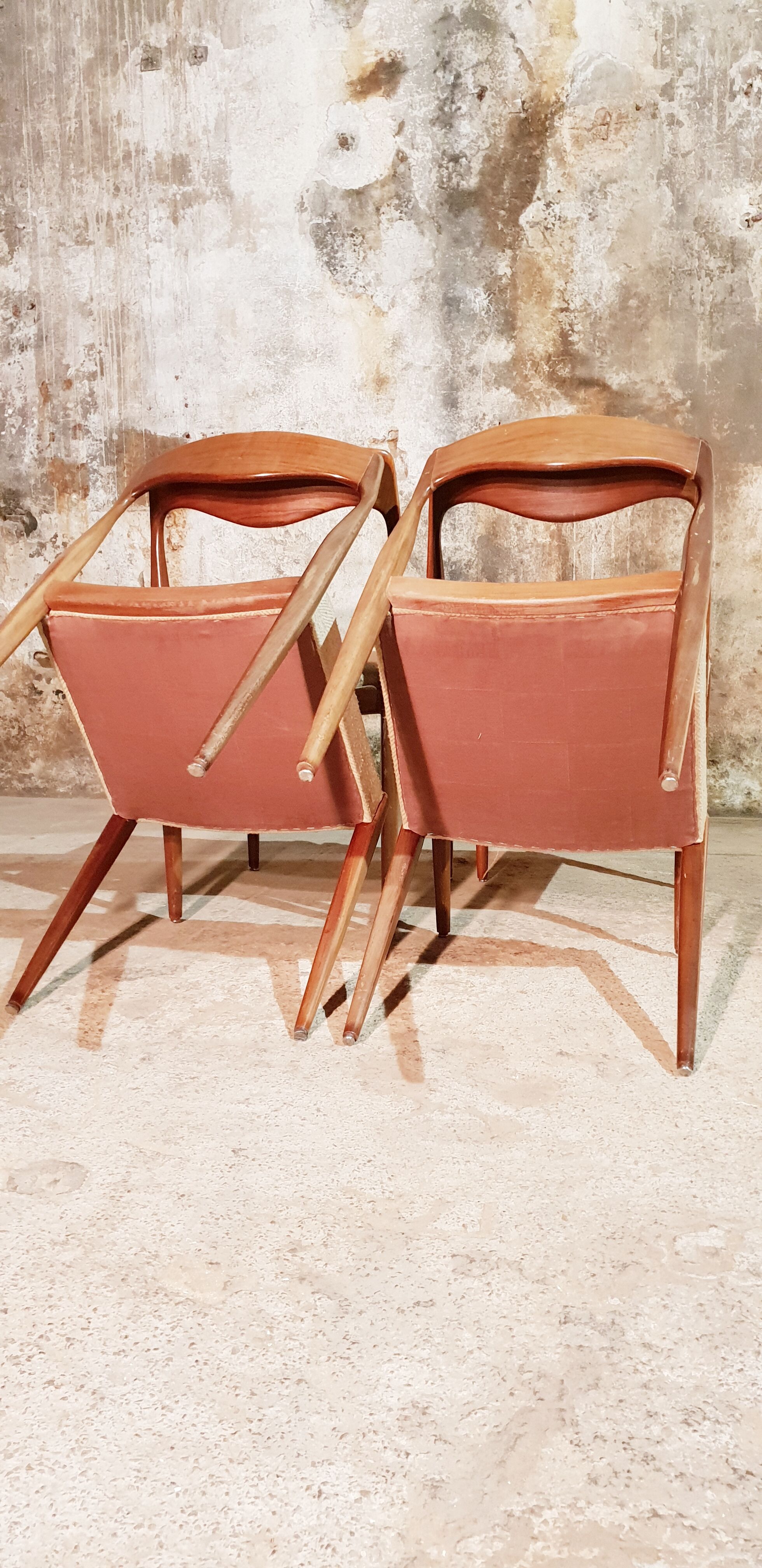 Set de 4 chaises scandinave vintage