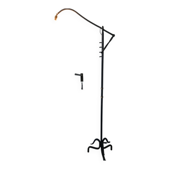 1950s iron floor lamp