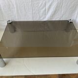 Glass coffee table