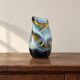 Soliflore vase Mdina Glass Malta signed 2013