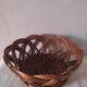 Vintage wicker basket