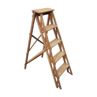 Old painter stepladder