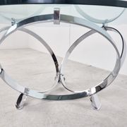 Table basse diamant vintage par Knut Hesterberg années 1960