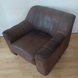 Fauteuil club suisse de Sede Designer Cuir Modèle DS44 1970’s