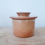 Stoneware butter dish