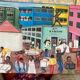 Contemporary African art painting