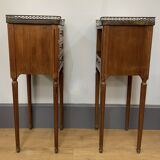Pair of Louis XVI Style Bedside Tables